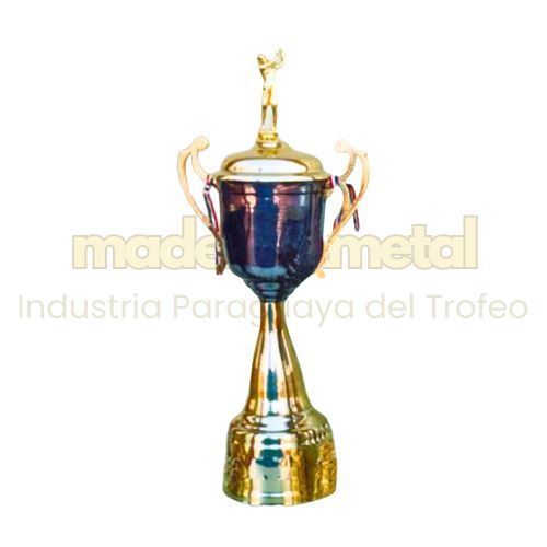 Imagen de Copa de metal con tapa - M5.630